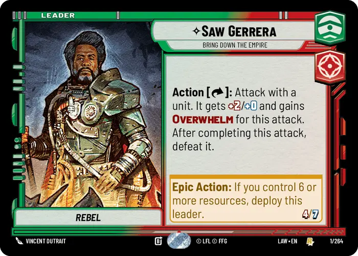 Saw Gerrera - Bring Down the Empire