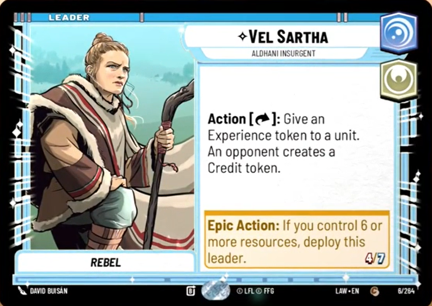 Vel Sartha - Aldhani Insurgent