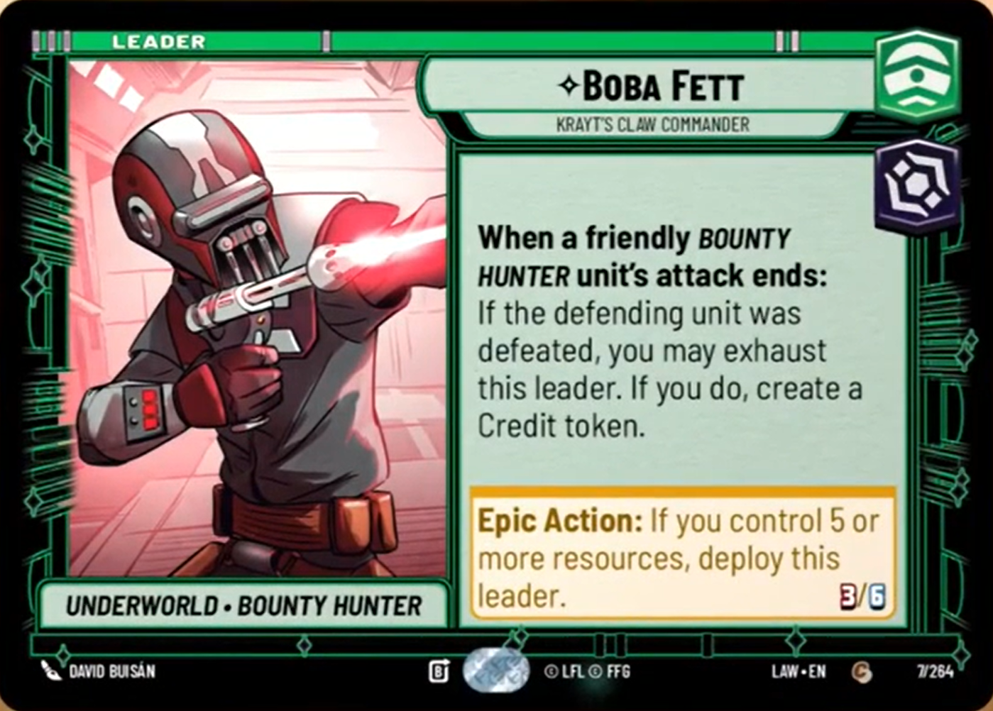 Boba Fett - Krayt's Claw Commander