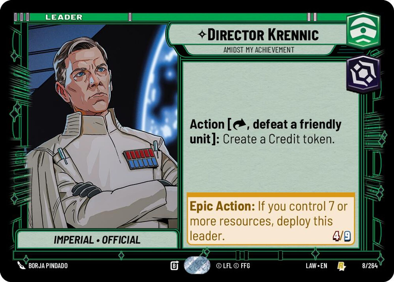Director Krennic - Amidst My Achievement