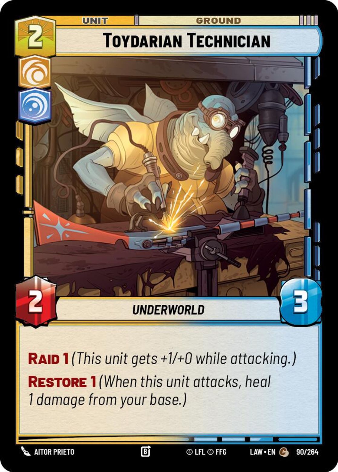 Toydarian Technician