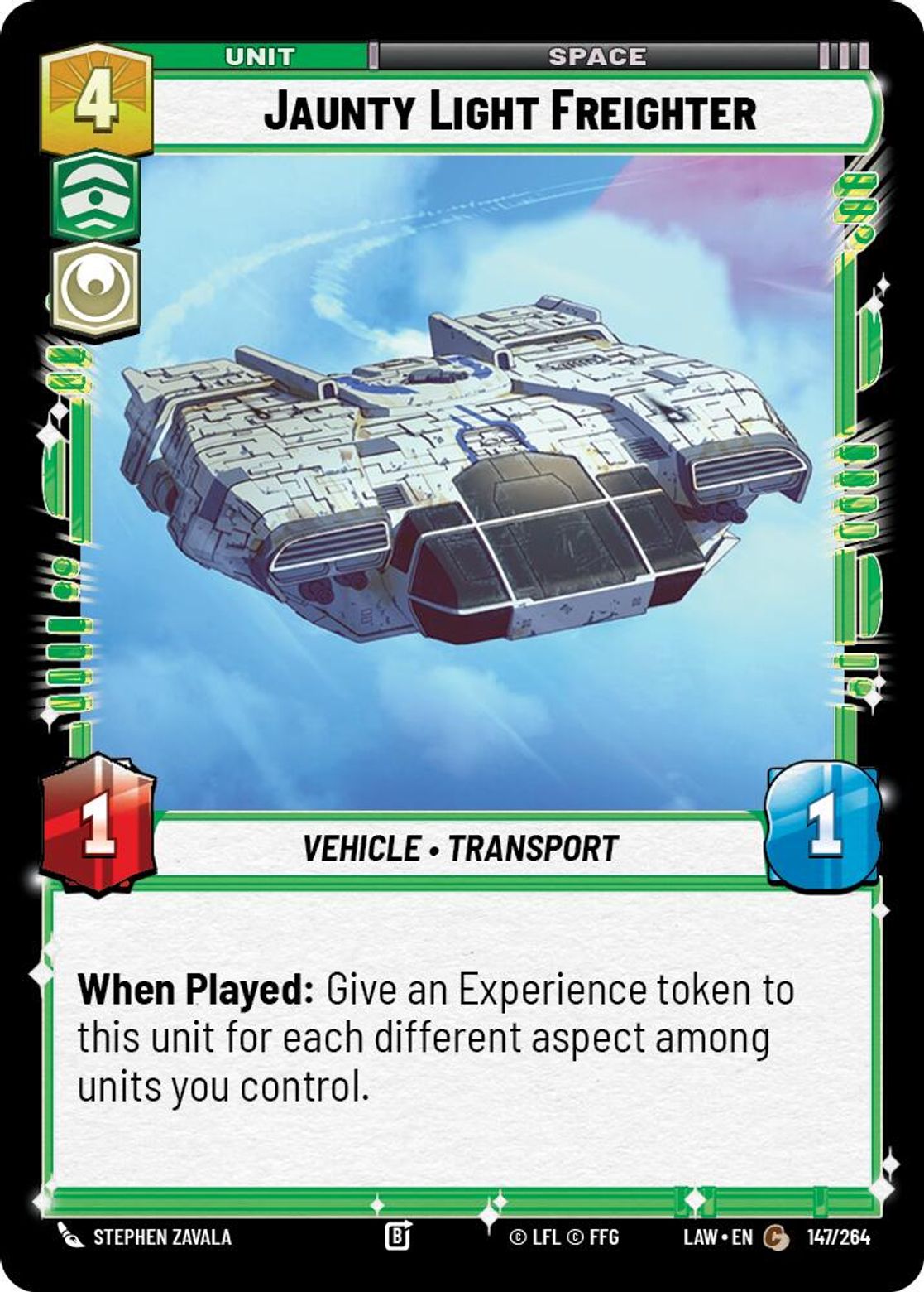 Jaunty Light Freighter