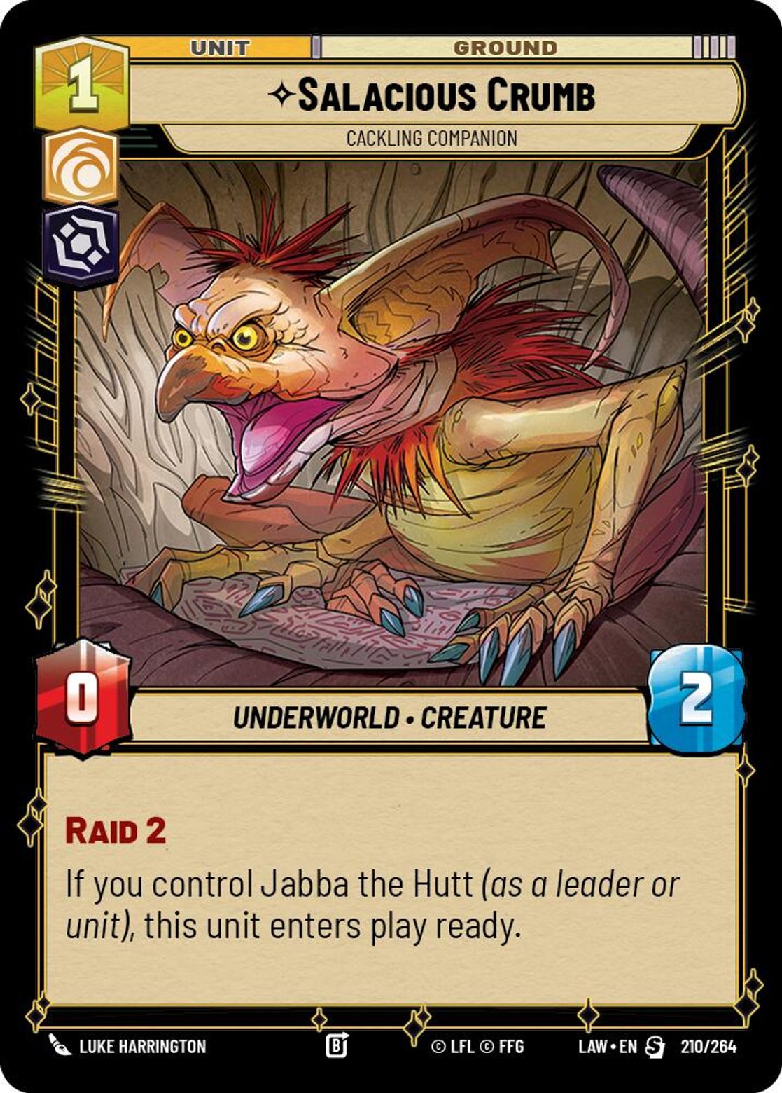 Salacious Crumb - Cackling Companion