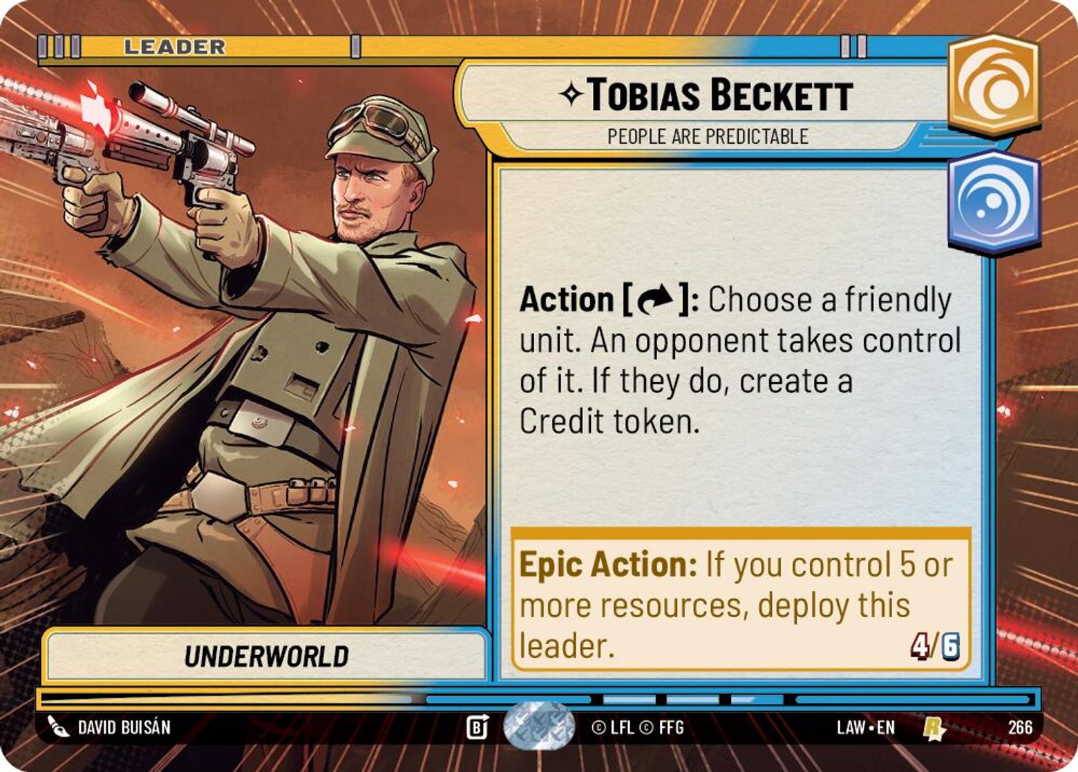 Tobias Beckett - People are Predictable