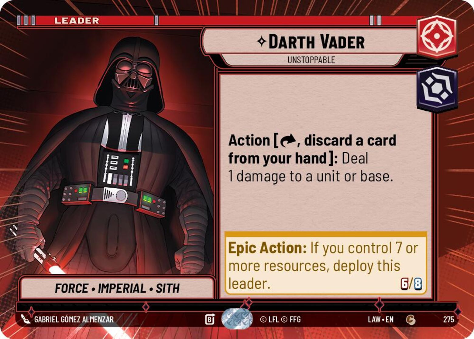 Darth Vader - Unstoppable