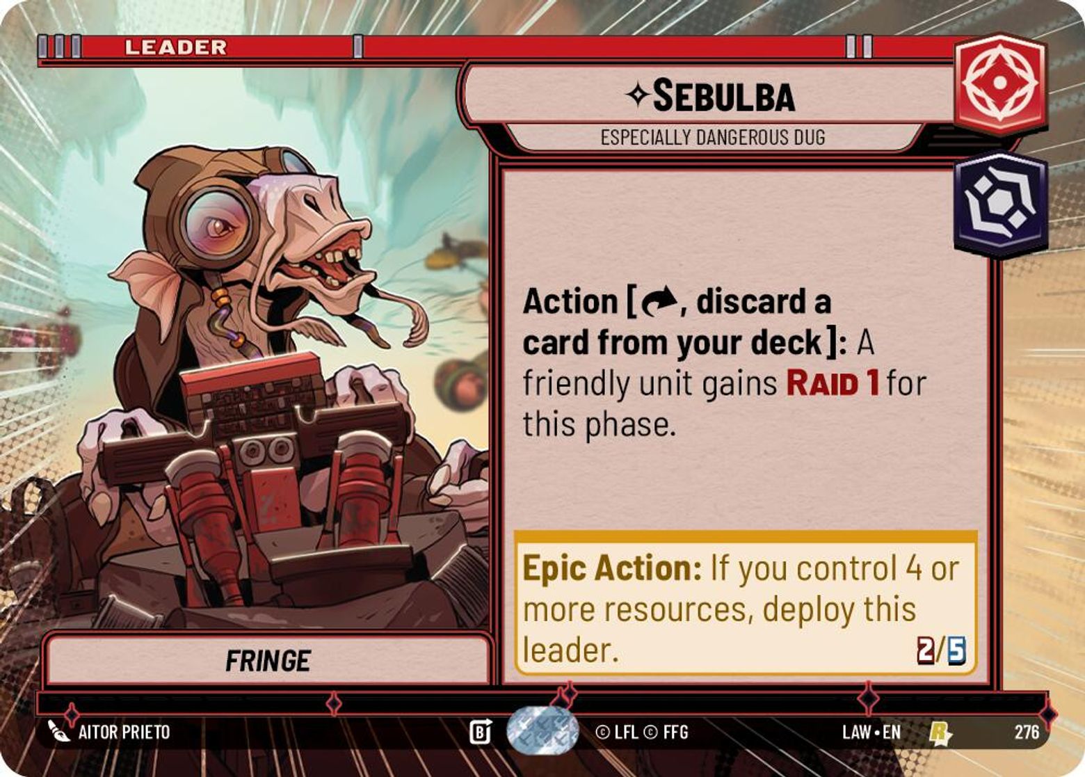 Sebulba - Especially Dangerous Dug