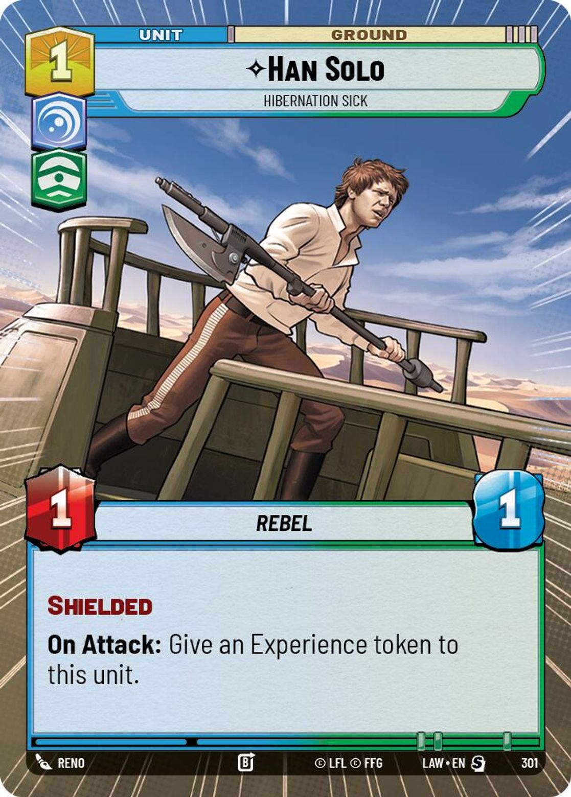 Han Solo - Hibernation Sick