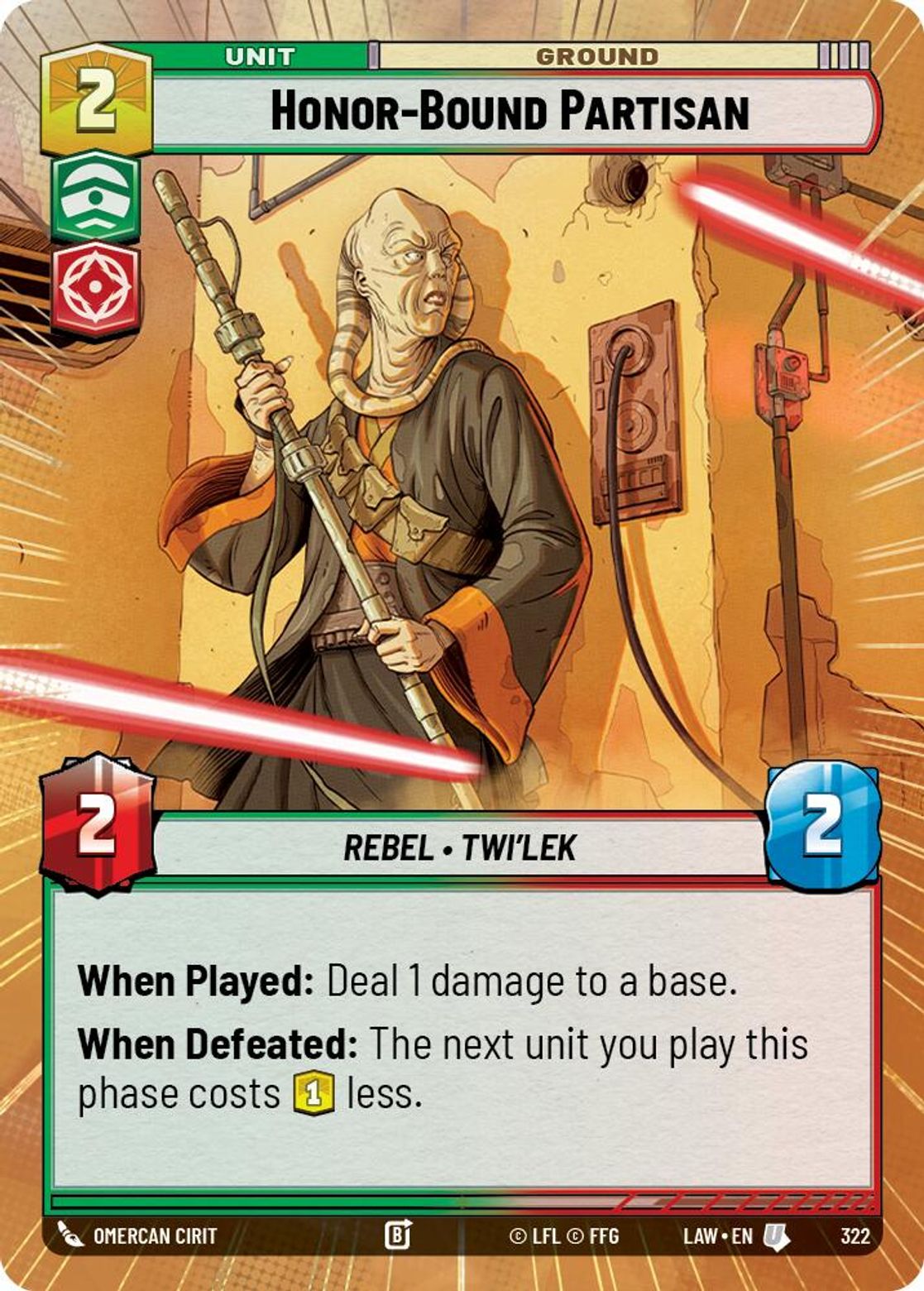 Honor-Bound Partisan