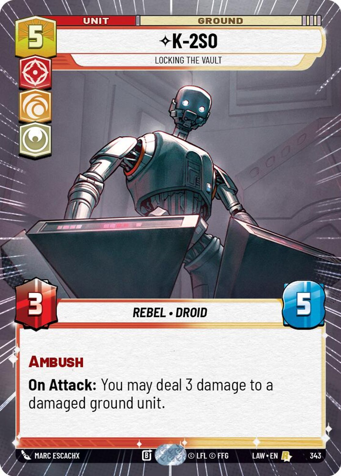 K-2S0 - Locking the Vault