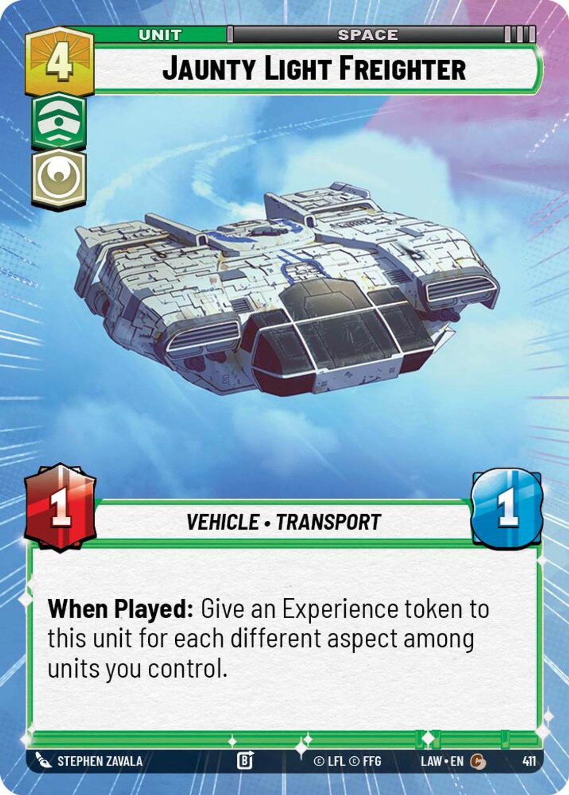 Jaunty Light Freighter