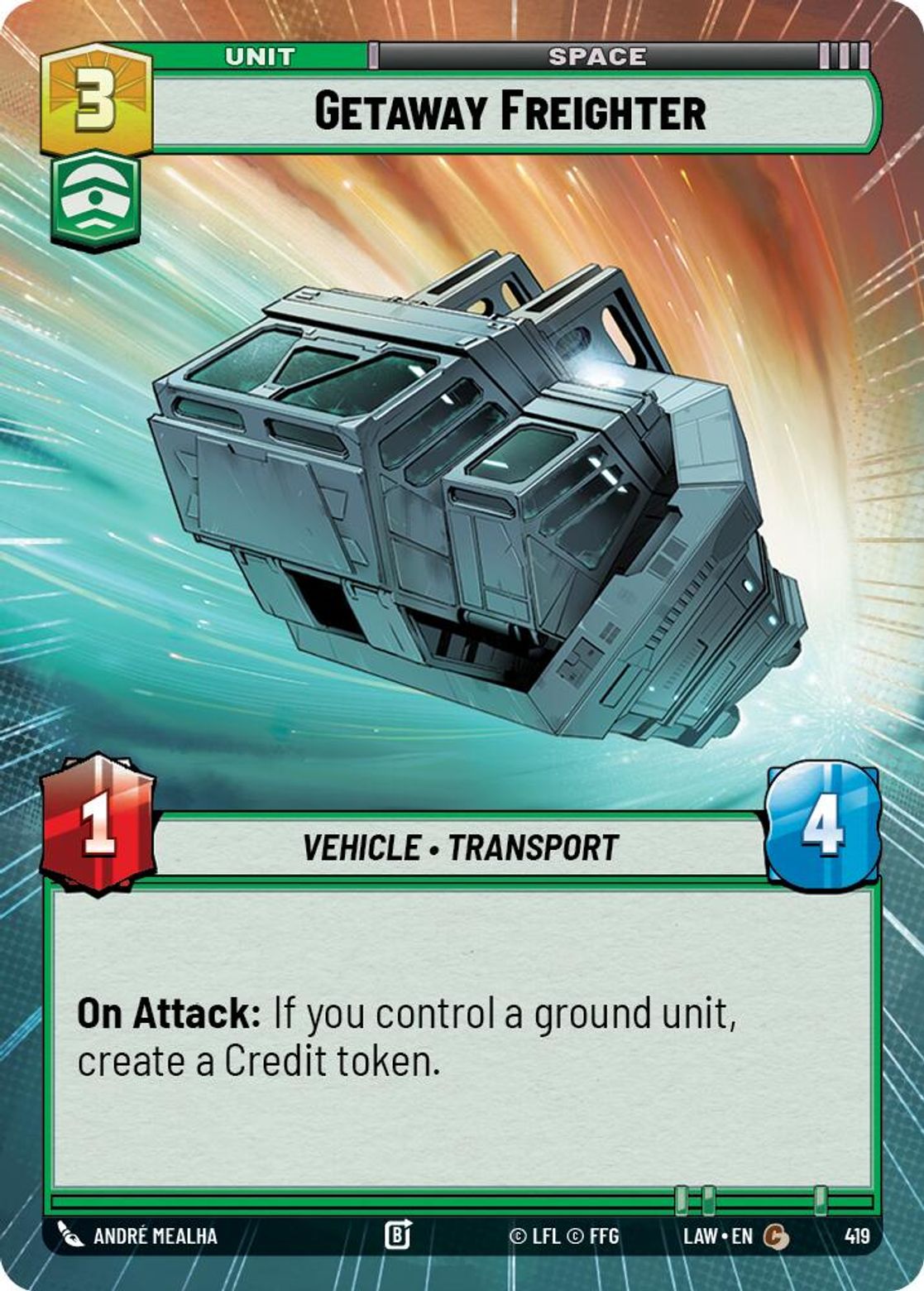 Getaway Freighter