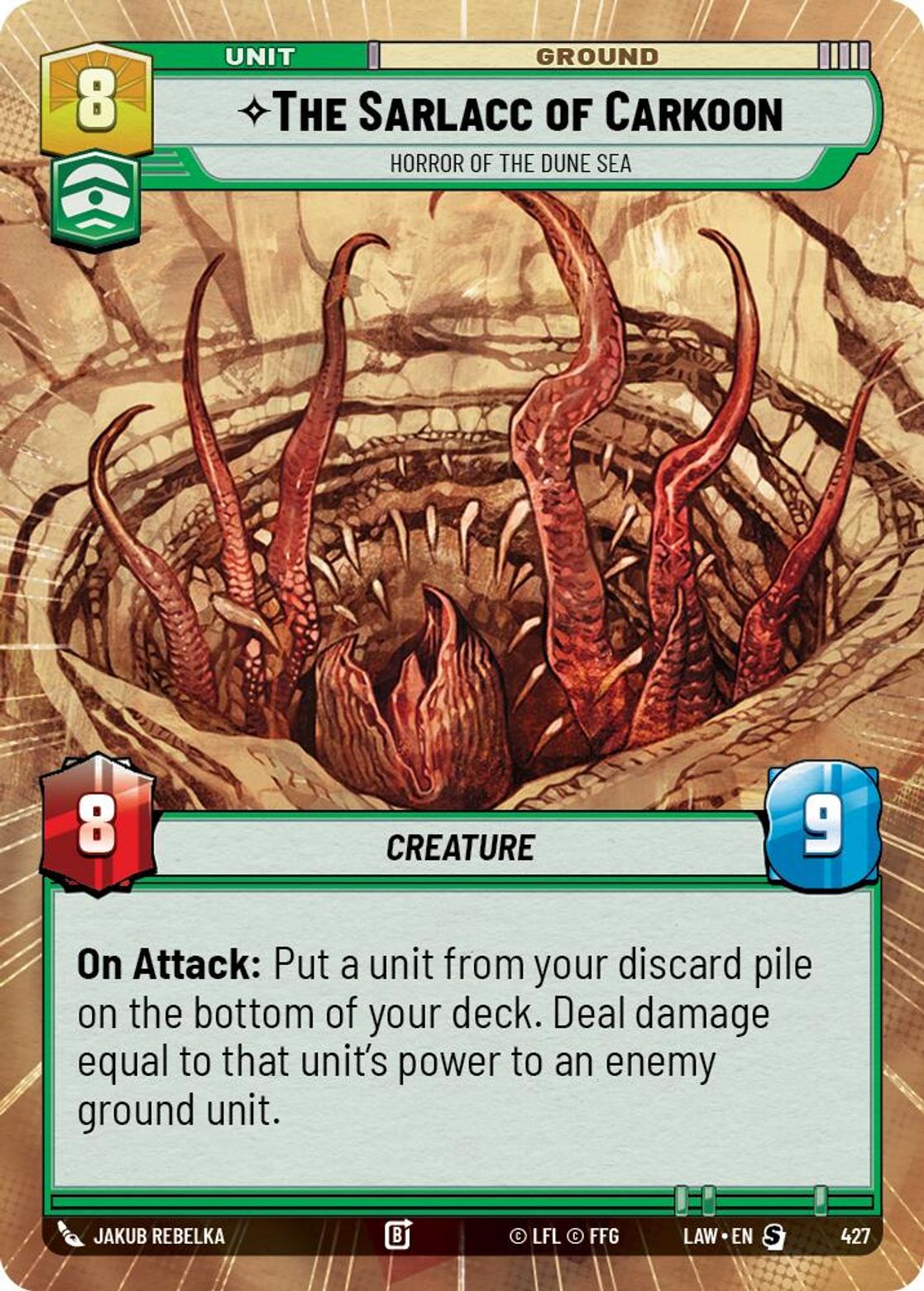 The Sarlacc of Carkoon - Horror of the Dune Sea