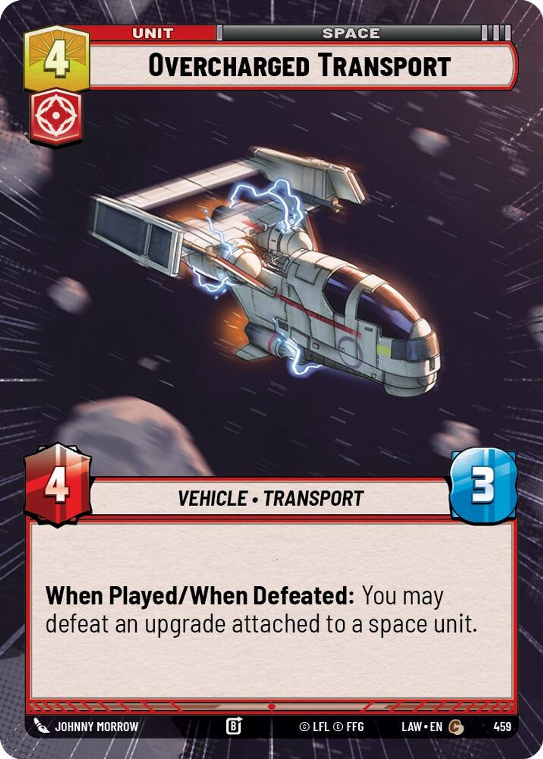 Overcharged Transport