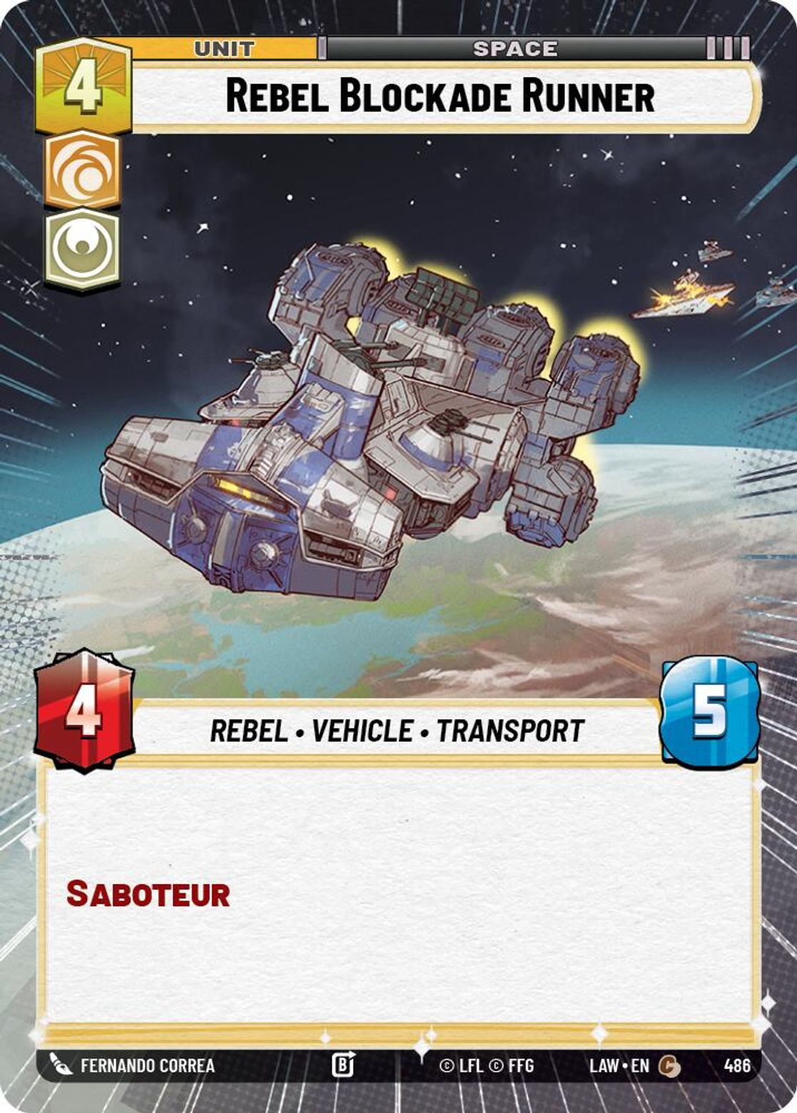 Rebel Blockade Runner