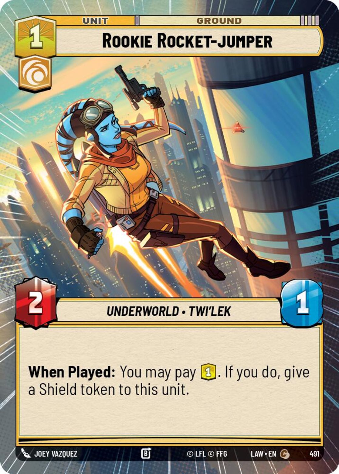 Rookie Rocket-jumper