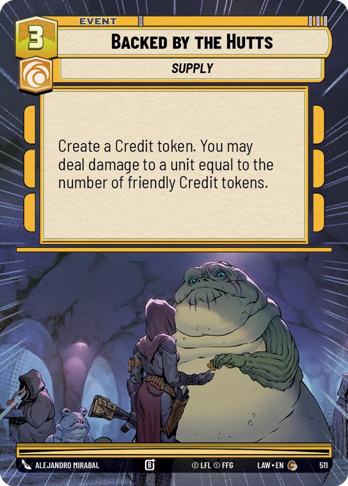 Backed by the Hutts
