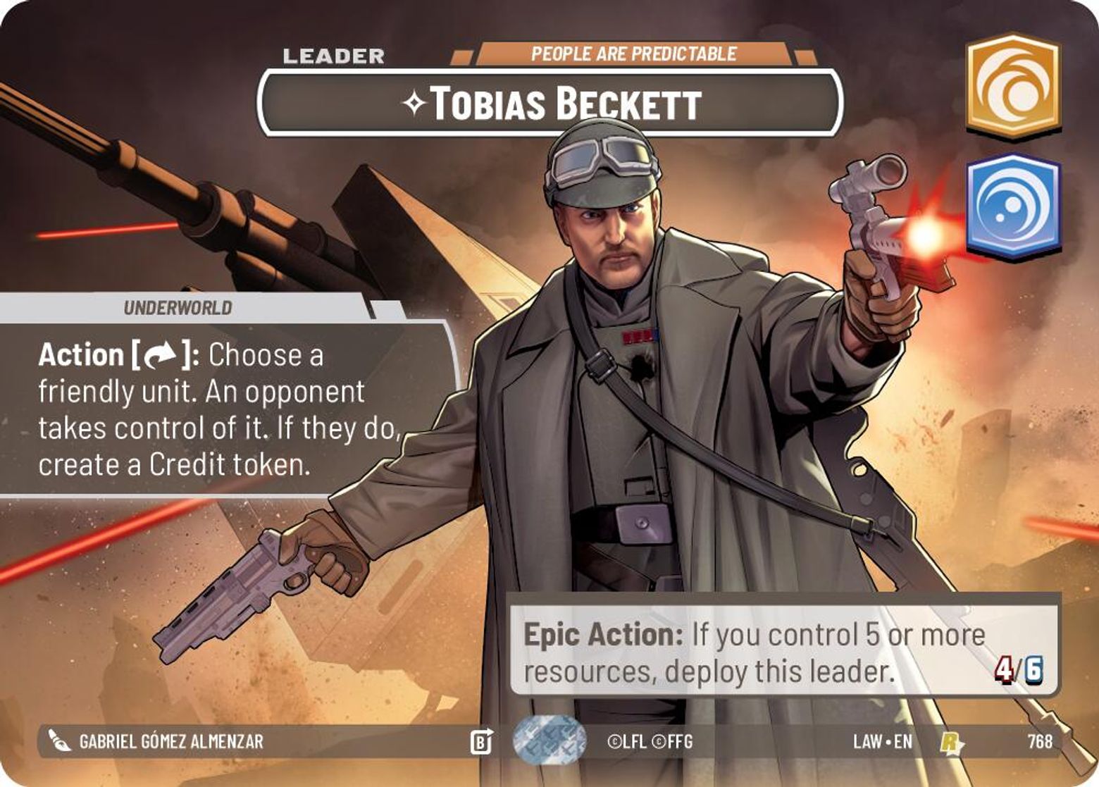 Tobias Beckett - People are Predictable