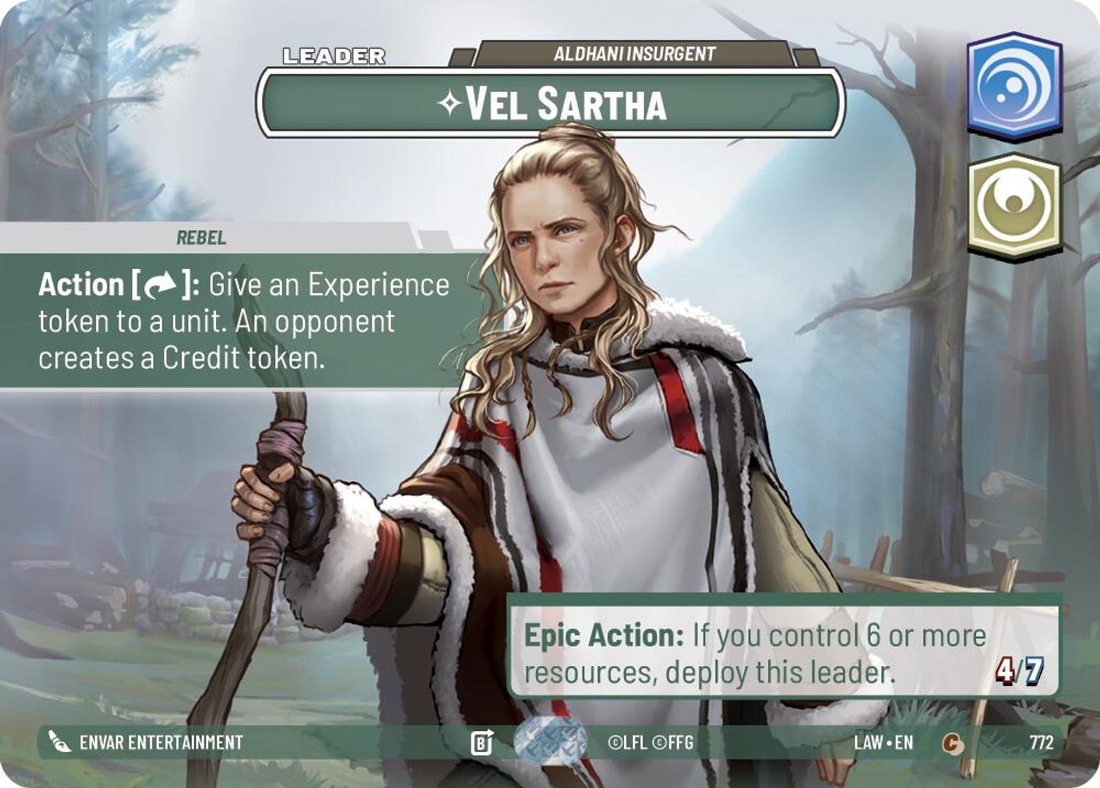 Vel Sartha - Aldhani Insurgent
