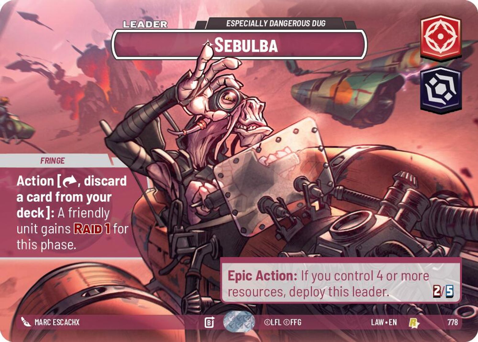 Sebulba - Especially Dangerous Dug