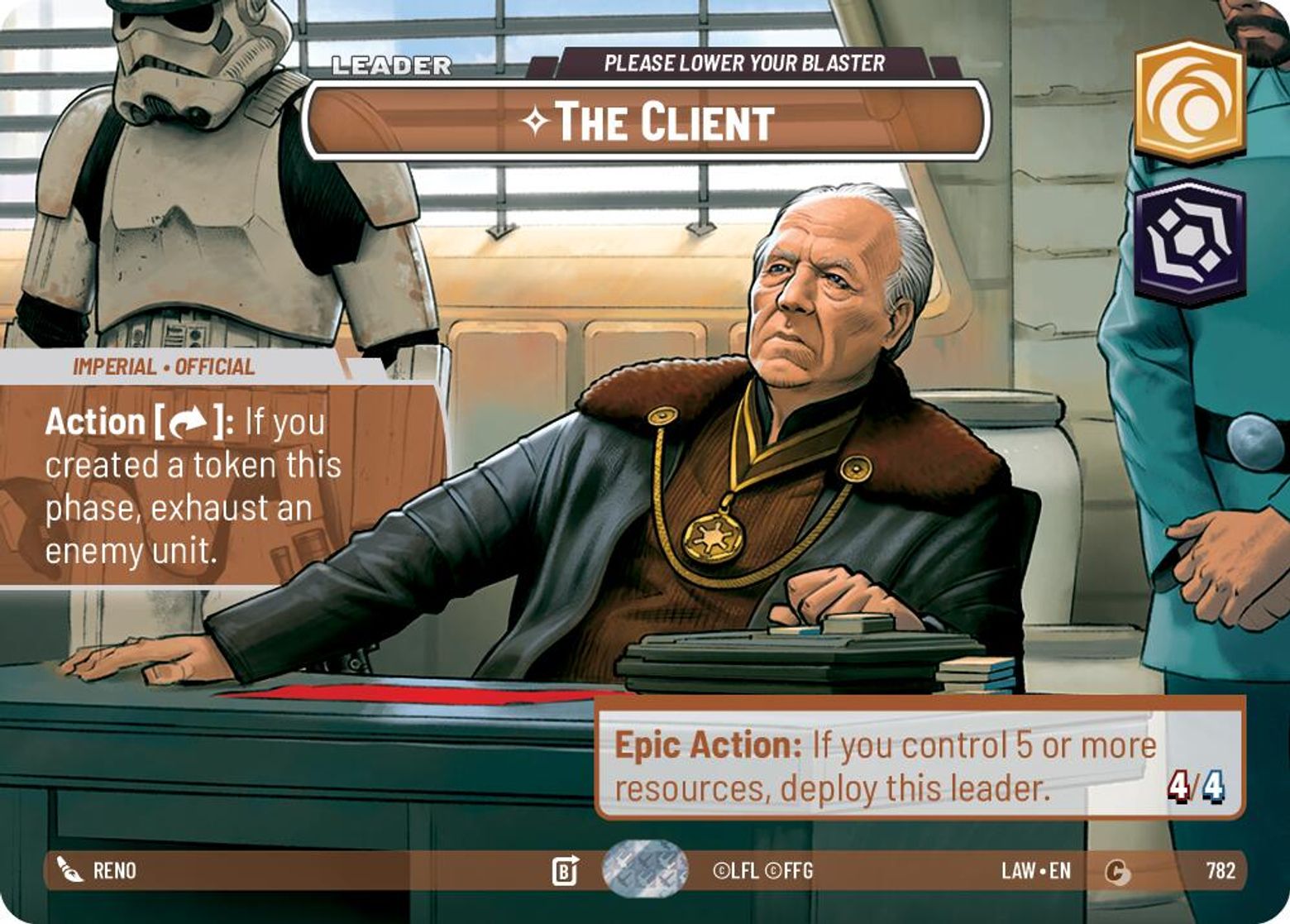 The Client - Please Lower Your Blaster