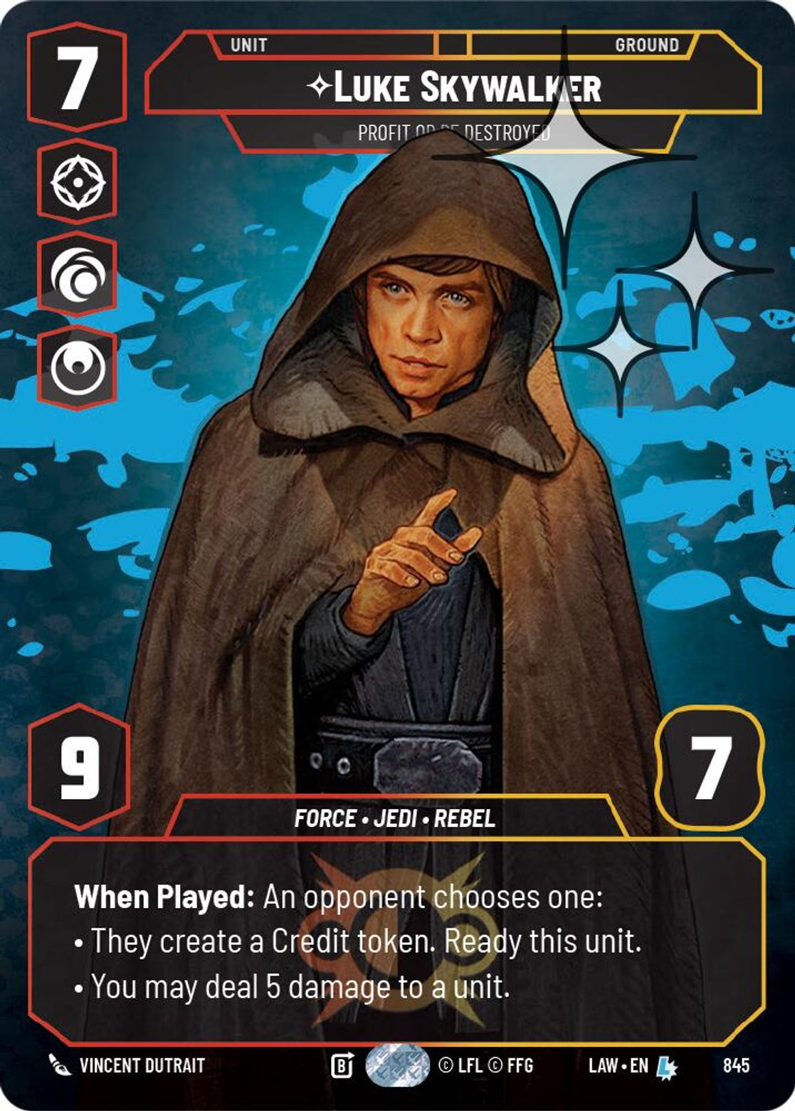 Luke Skywalker - Profit or be Destroyed