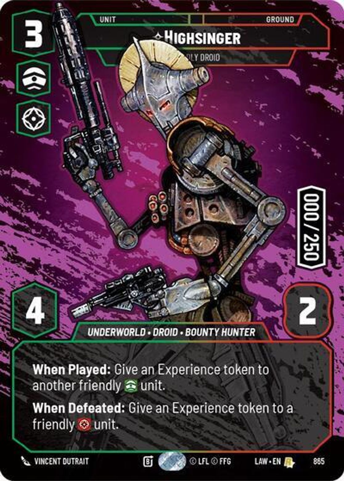 Highsinger - Deadly Droid