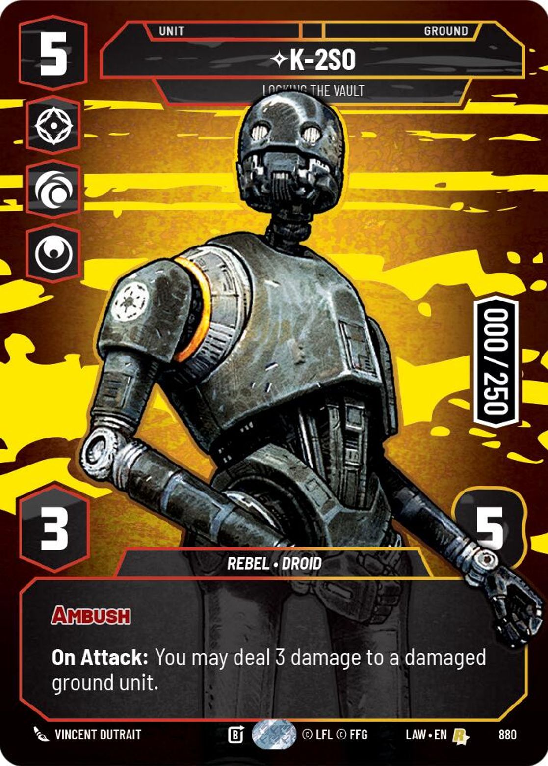 K-2S0 - Locking the Vault