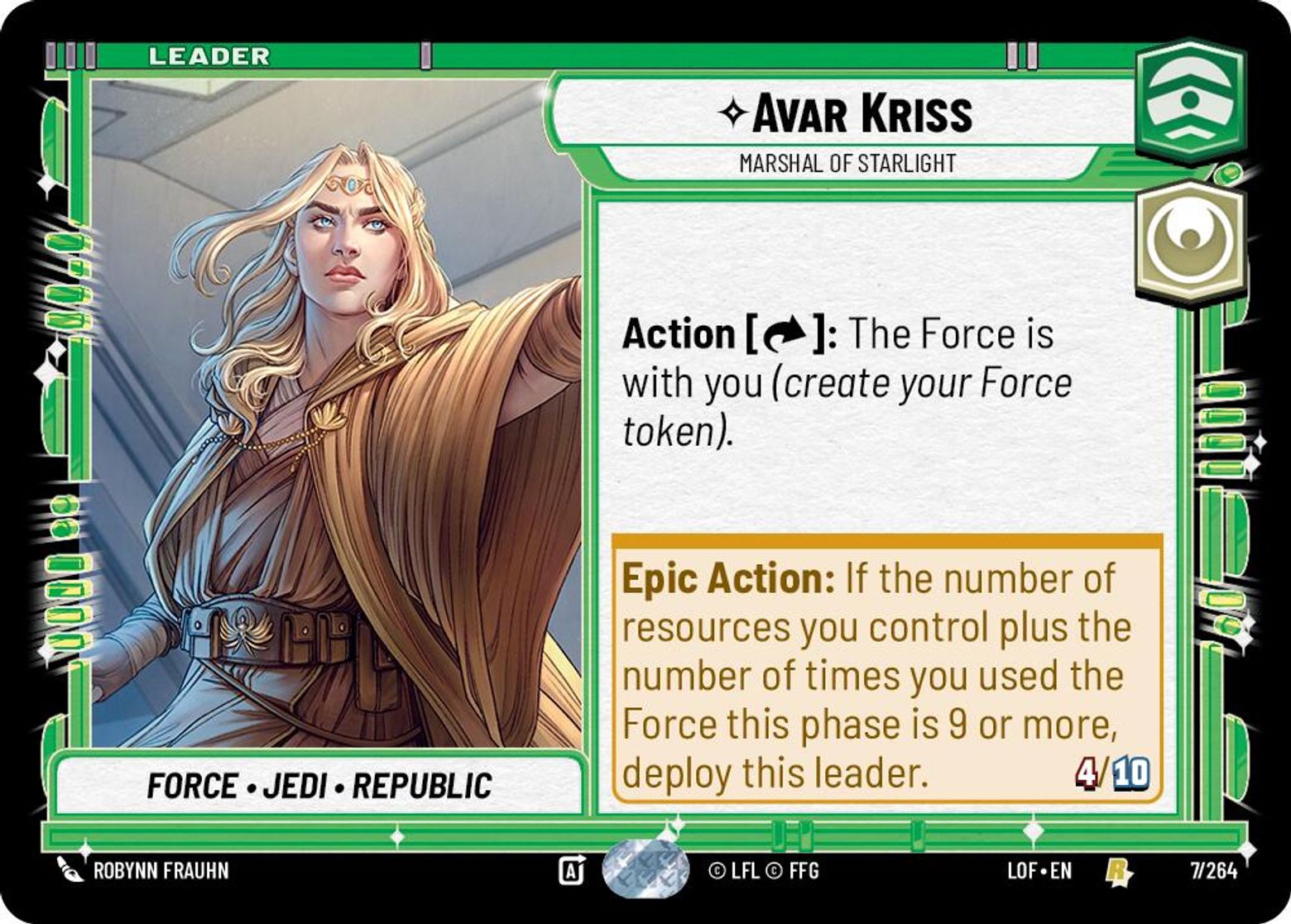 Avar Kriss - Marshal of Starlight