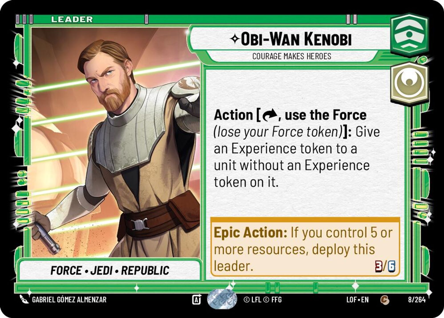 Obi-Wan Kenobi - Courage Makes Heroes