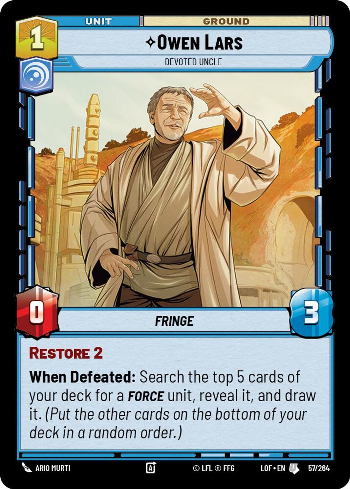 Owen Lars - Devoted Uncle