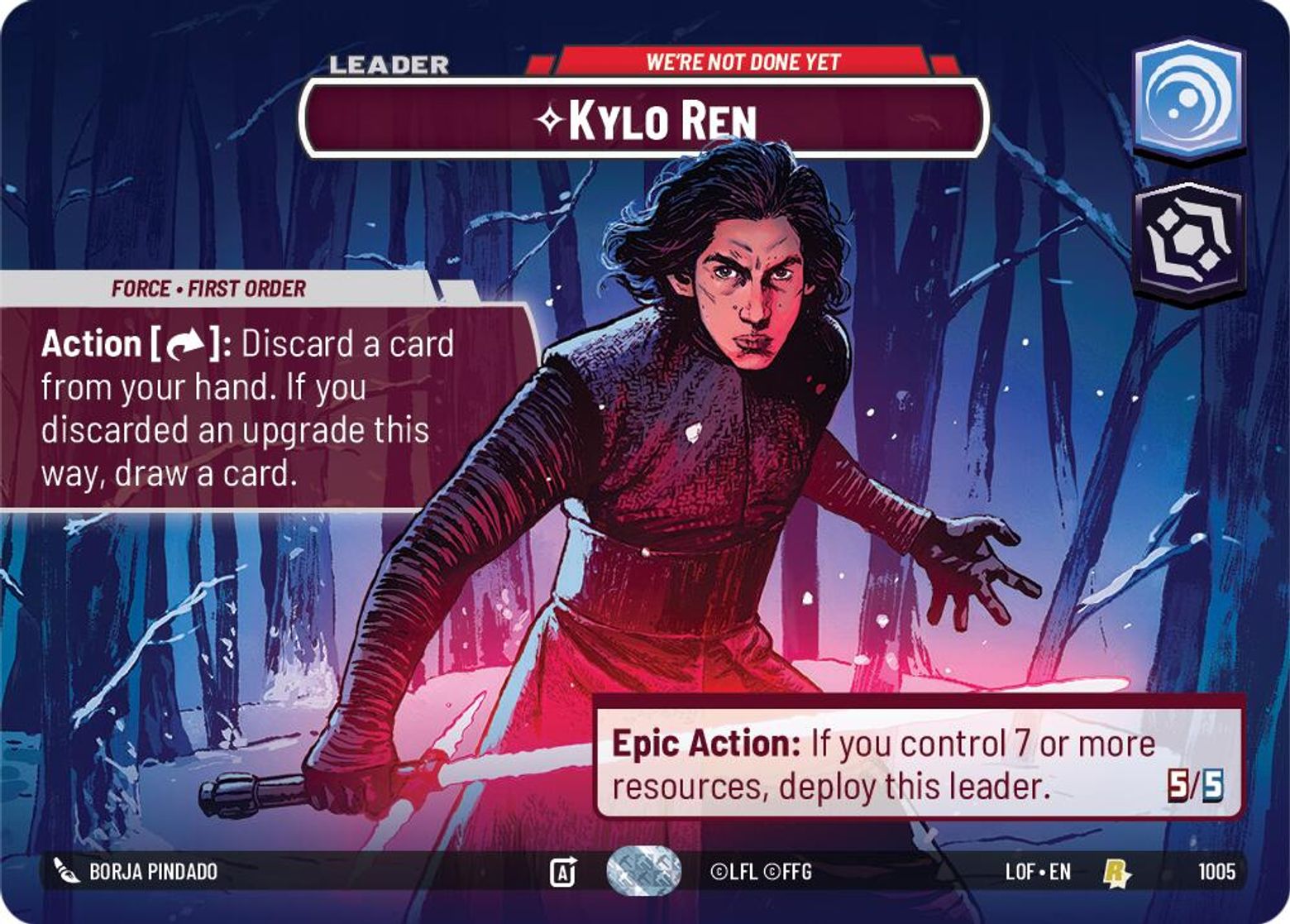 Kylo Ren - We're Not Done Yet