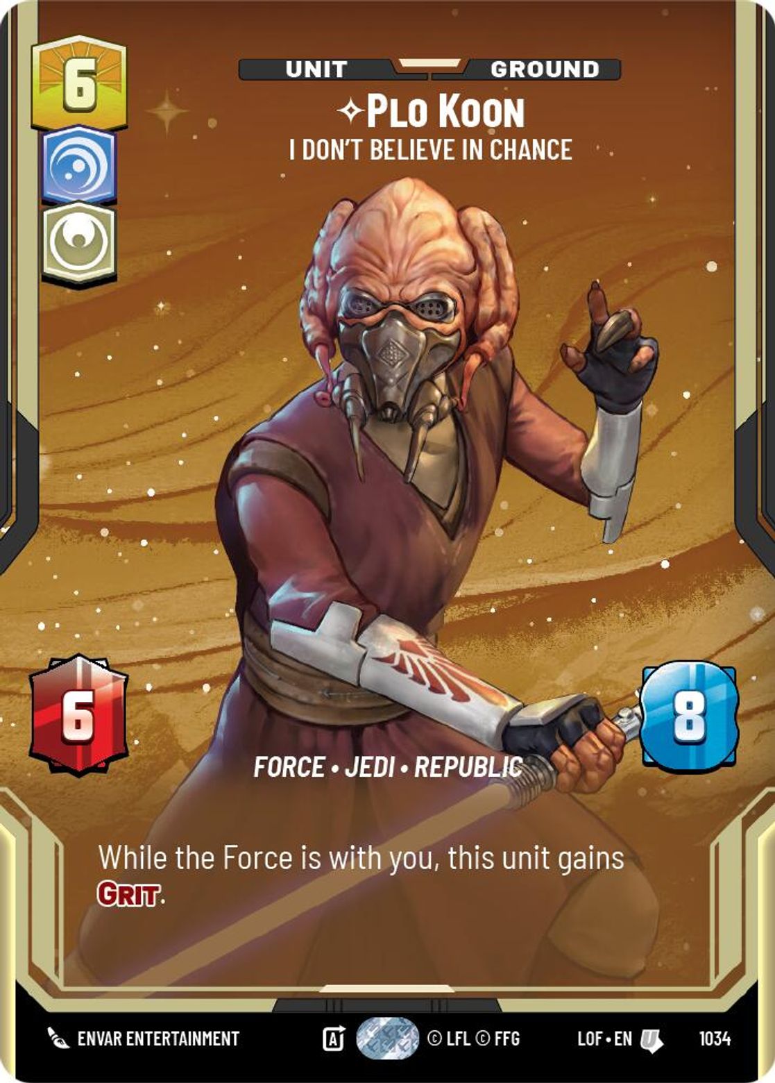 Plo Koon - I Don't Believe in Chance