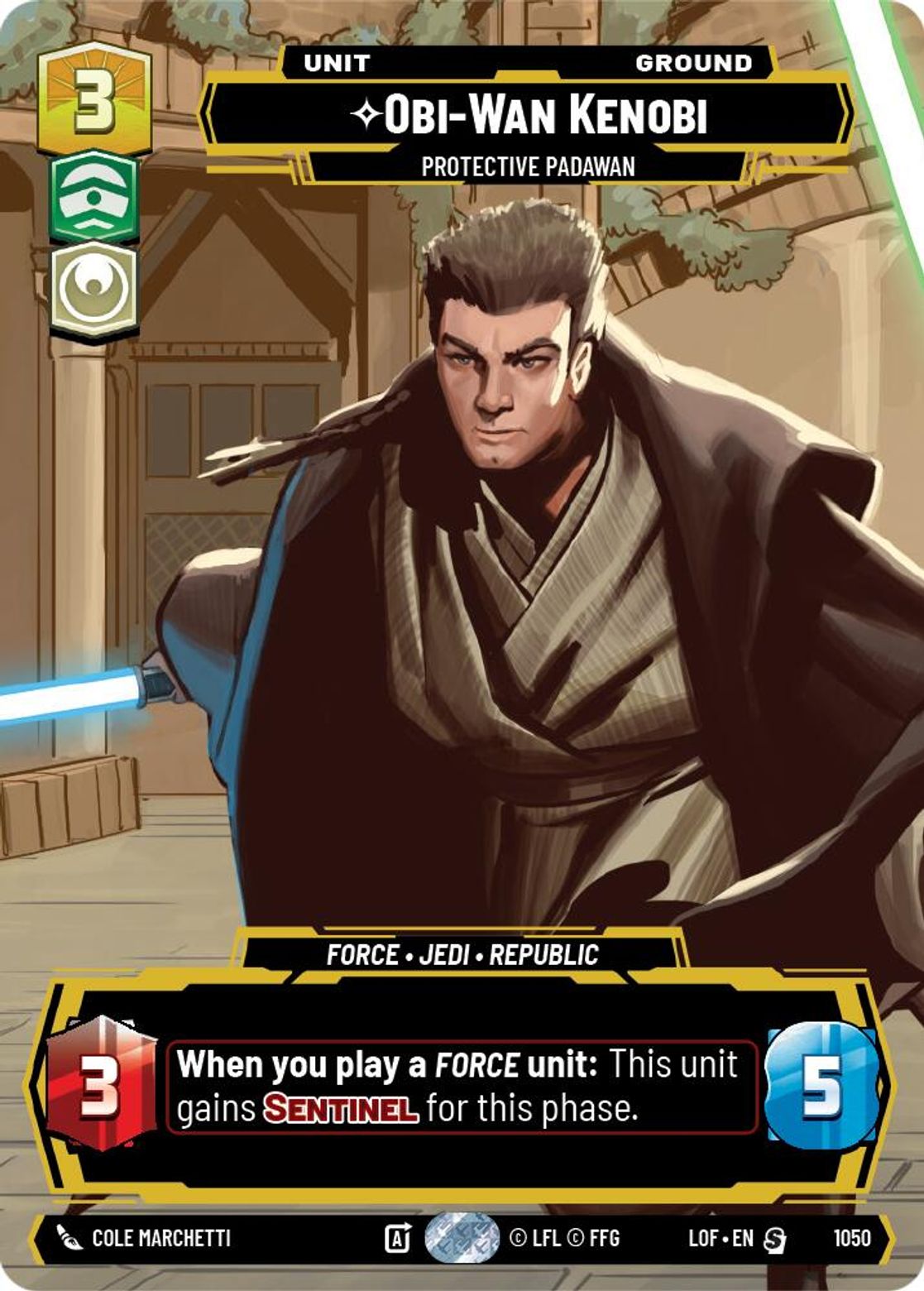 Obi-Wan Kenobi - Protective Padawan