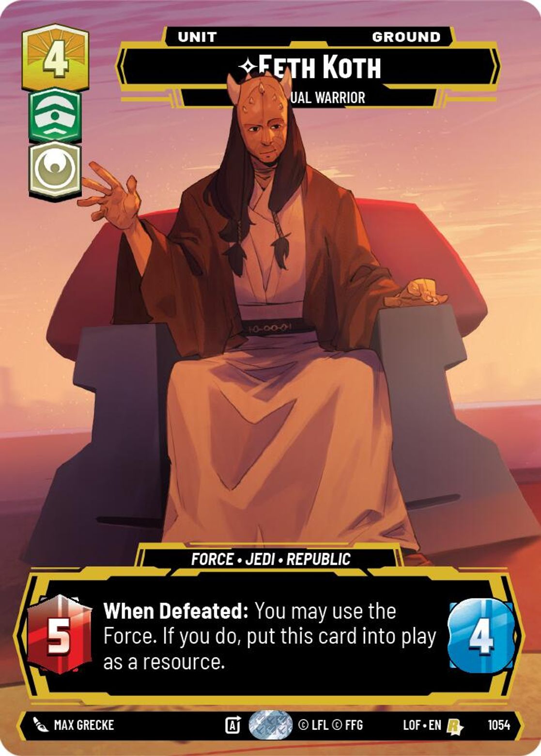 Eeth Koth - Spiritual Warrior