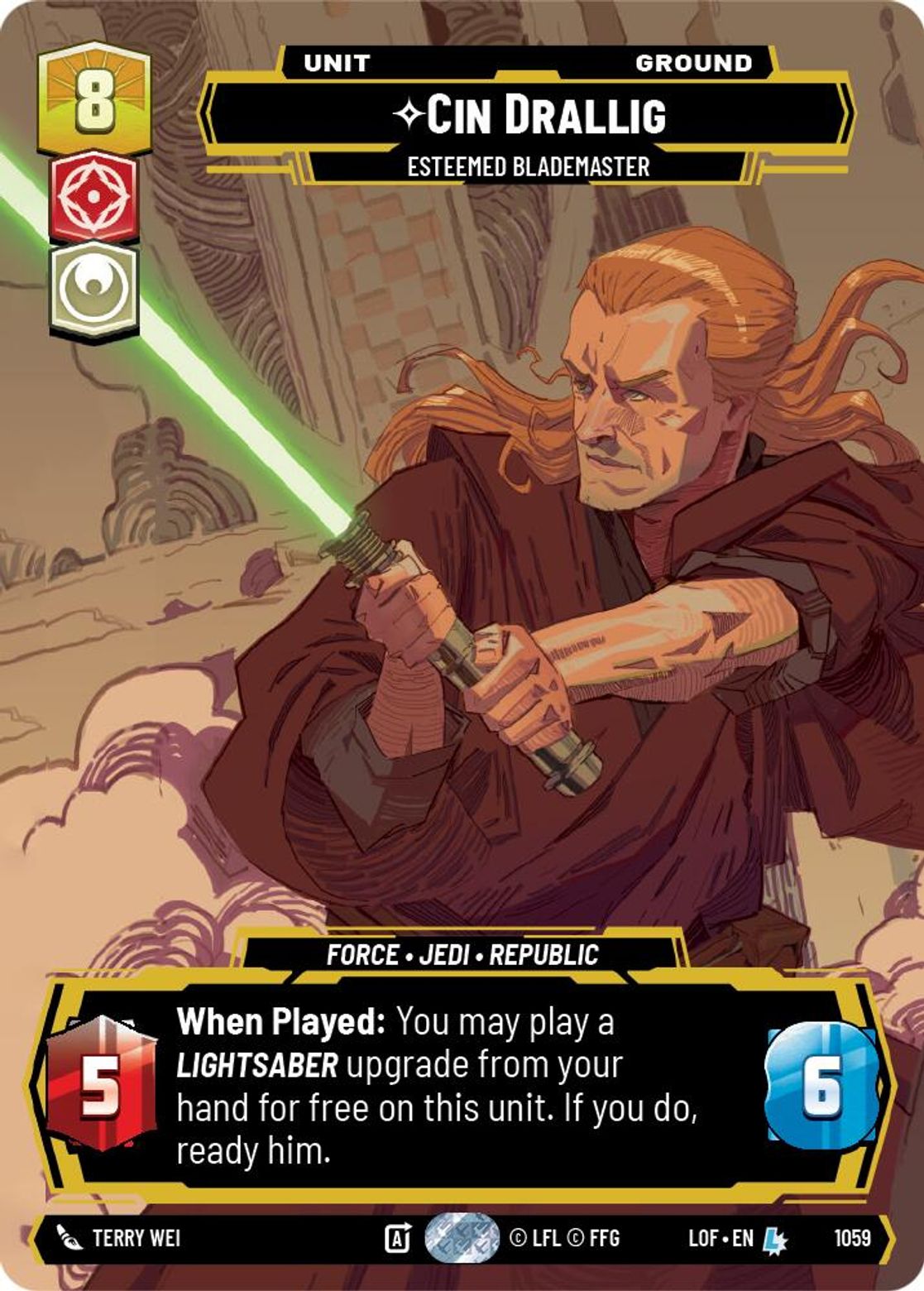 Cin Drallig - Esteemed Blademaster