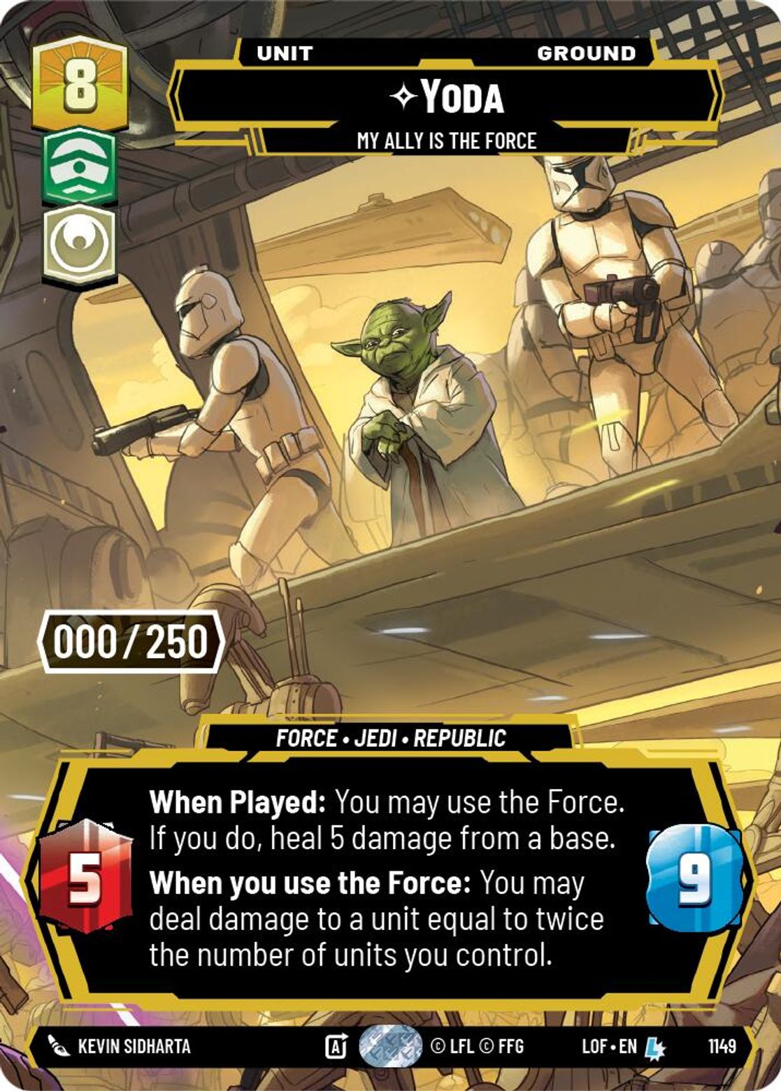 Yoda - My Ally is the Force
