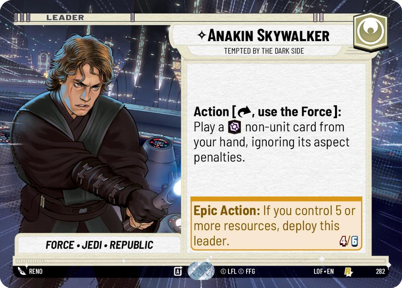 Anakin Skywalker - Tempted by the Dark Side