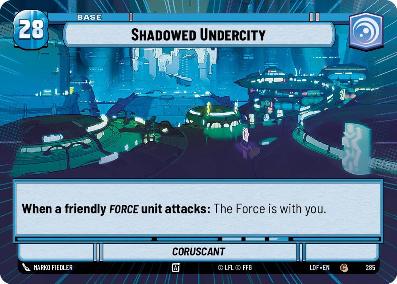 Shadowed Undercity - Coruscant