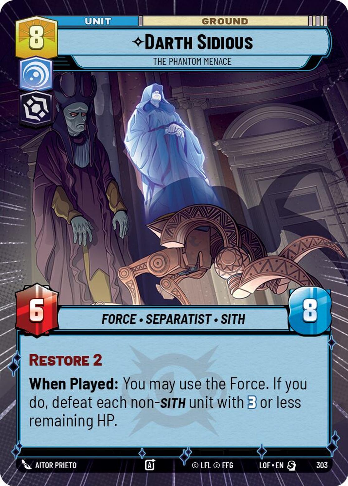 Darth Sidious - The Phantom Menace