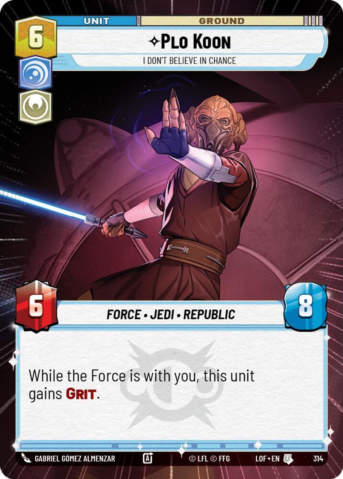 Plo Koon - I Don't Believe in Chance