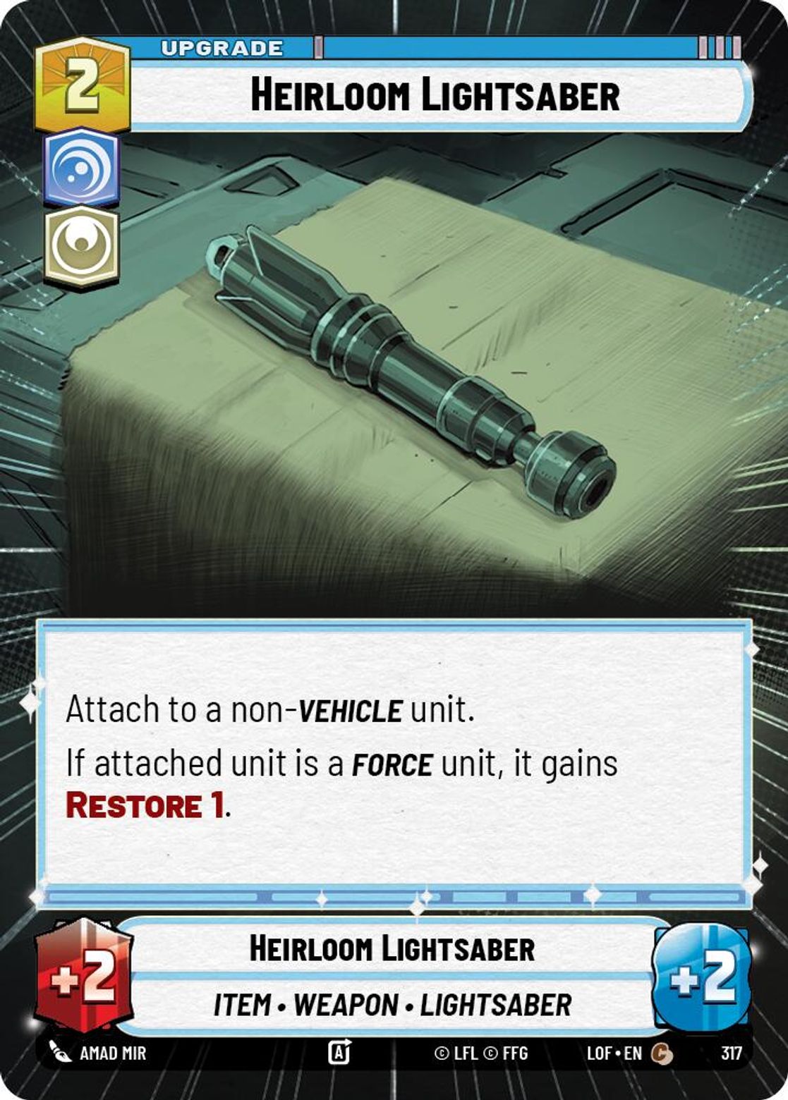 Heirloom Lightsaber