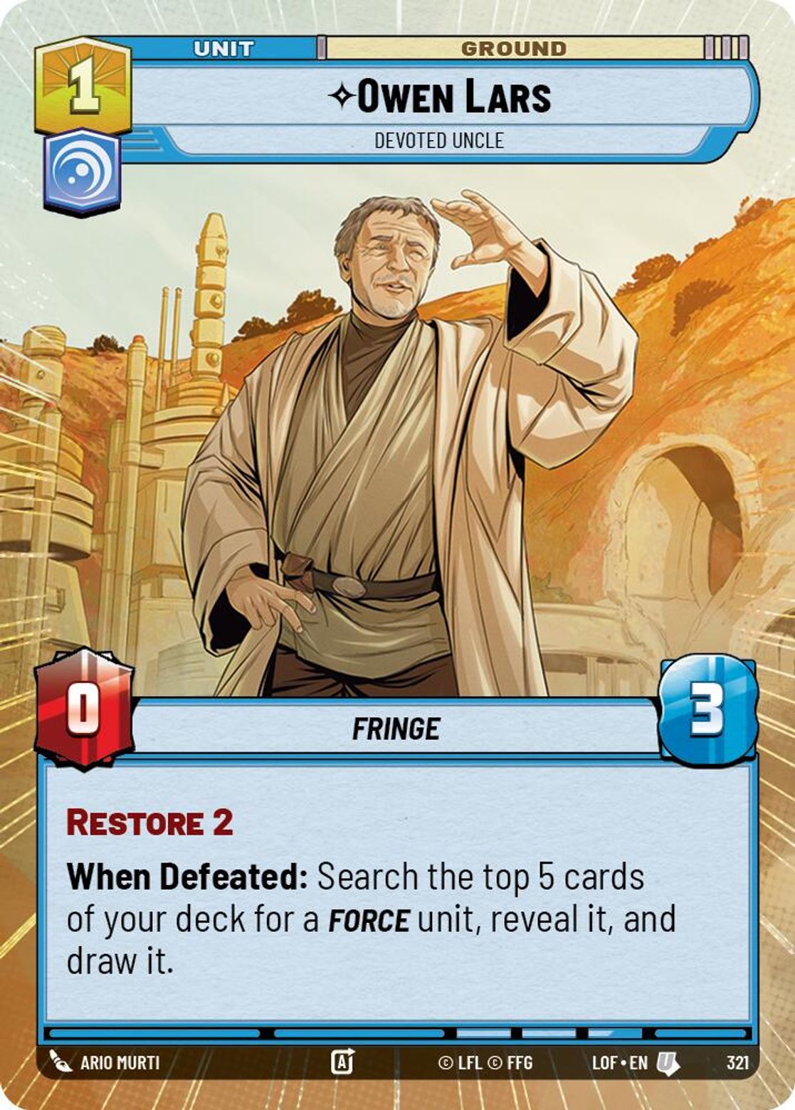 Owen Lars - Devoted Uncle