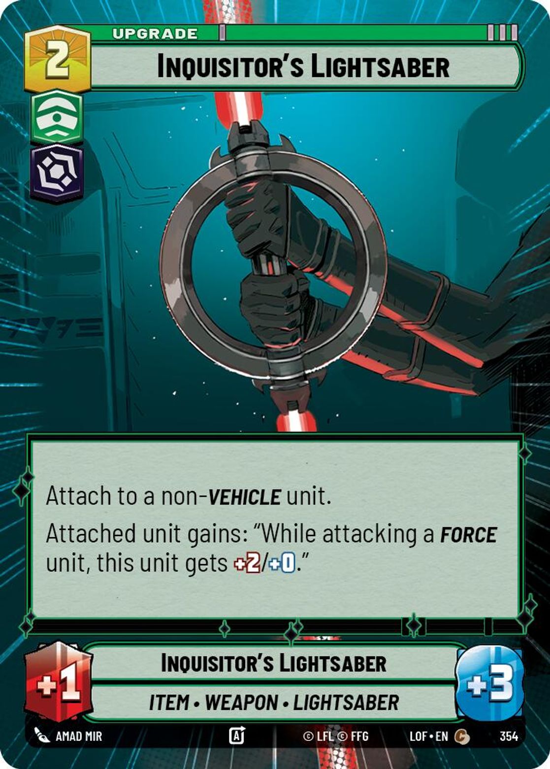 Inquisitor's Lightsaber