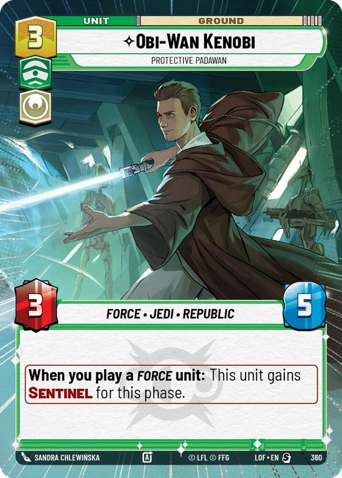 Obi-Wan Kenobi - Protective Padawan