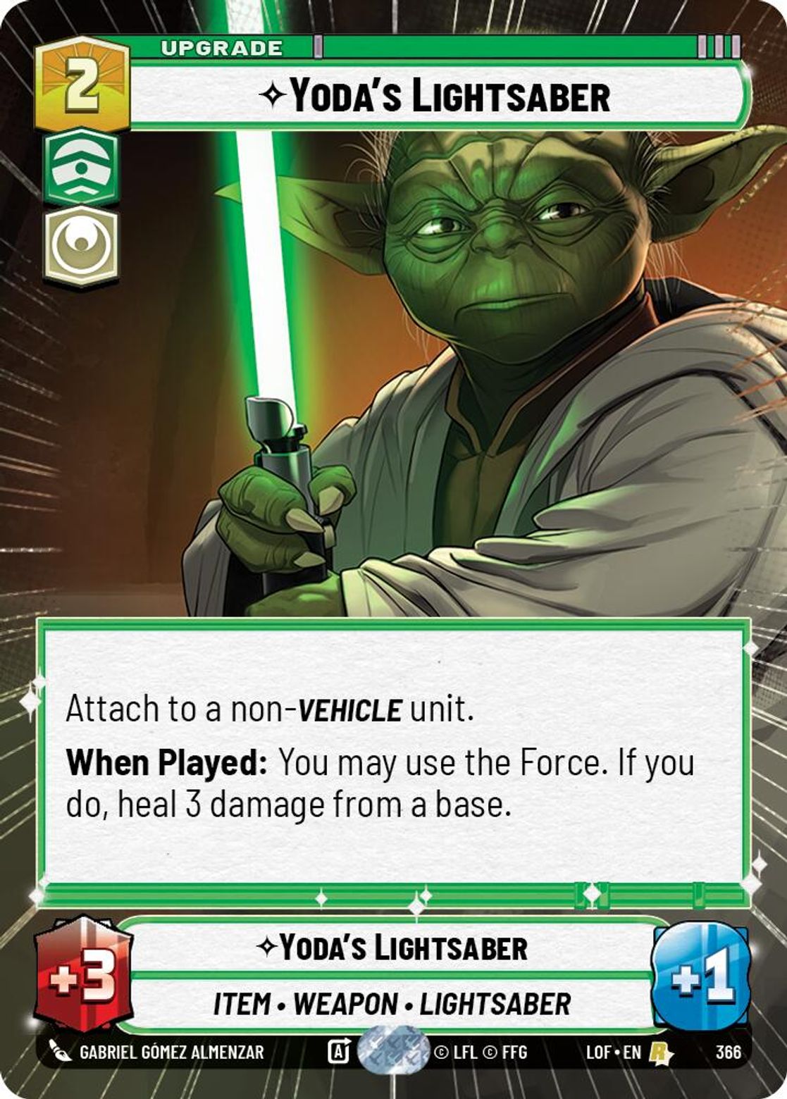 Yoda's Lightsaber