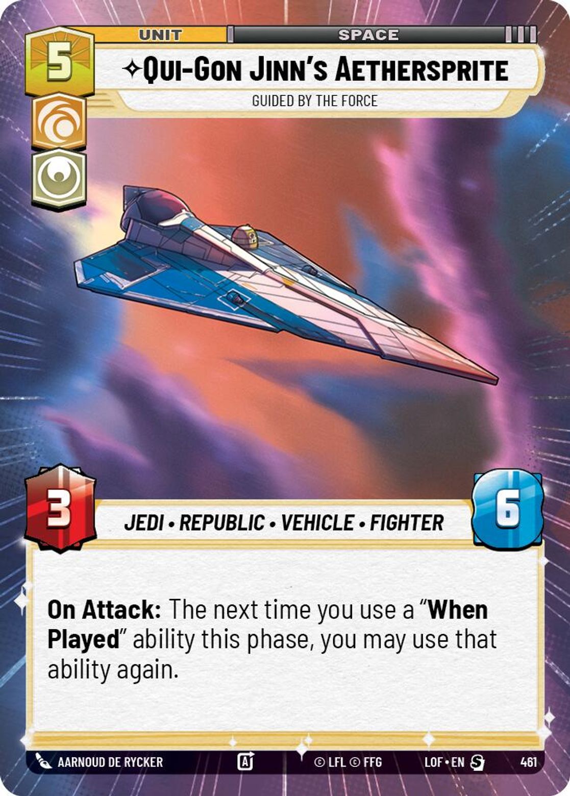 Qui-Gon Jinn's Aethersprite - Guided by the Force