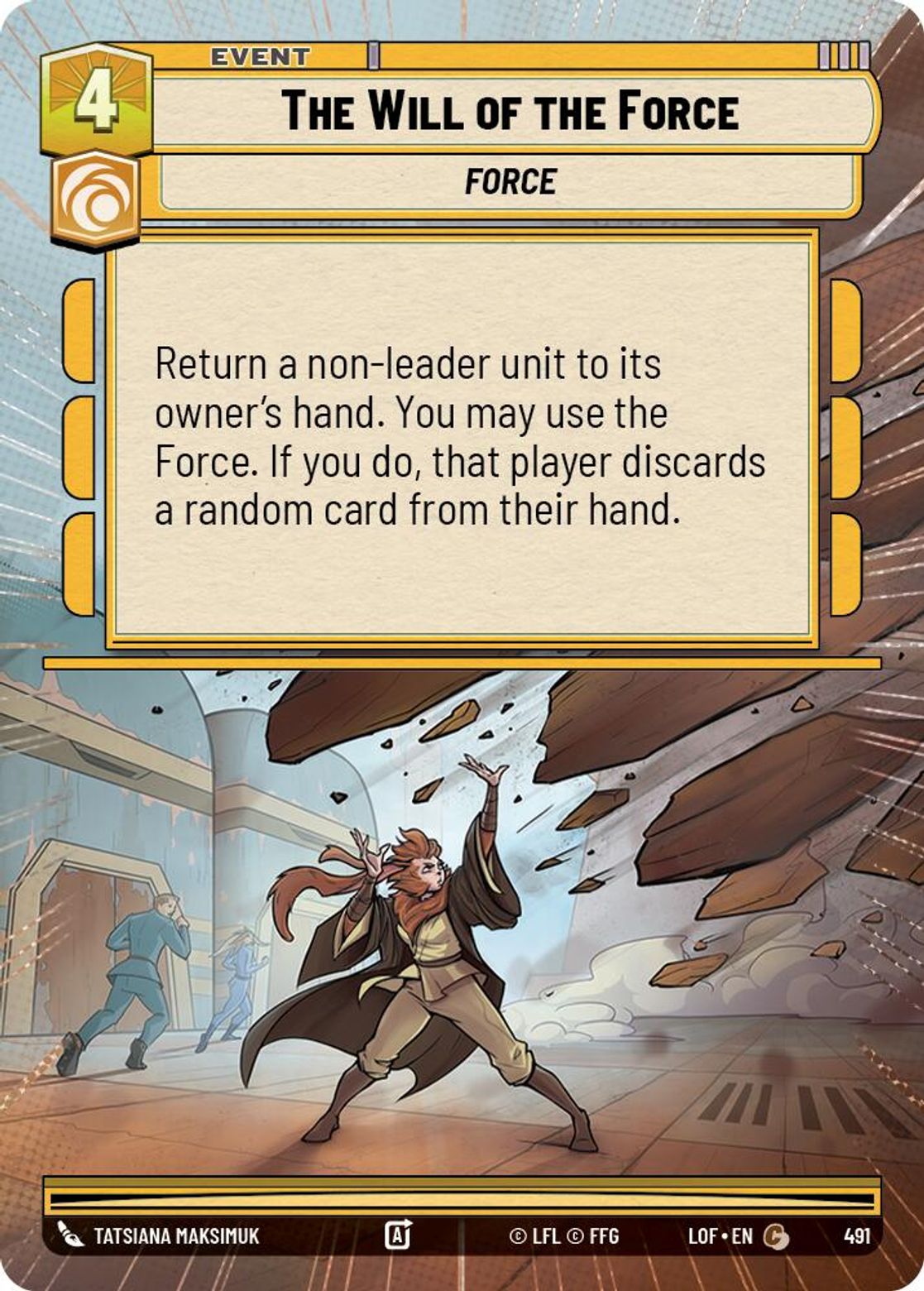 The Will of the Force
