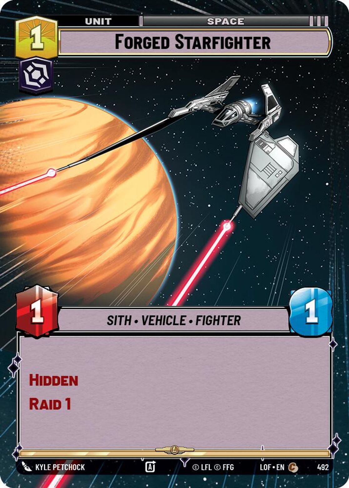 Forged Starfighter
