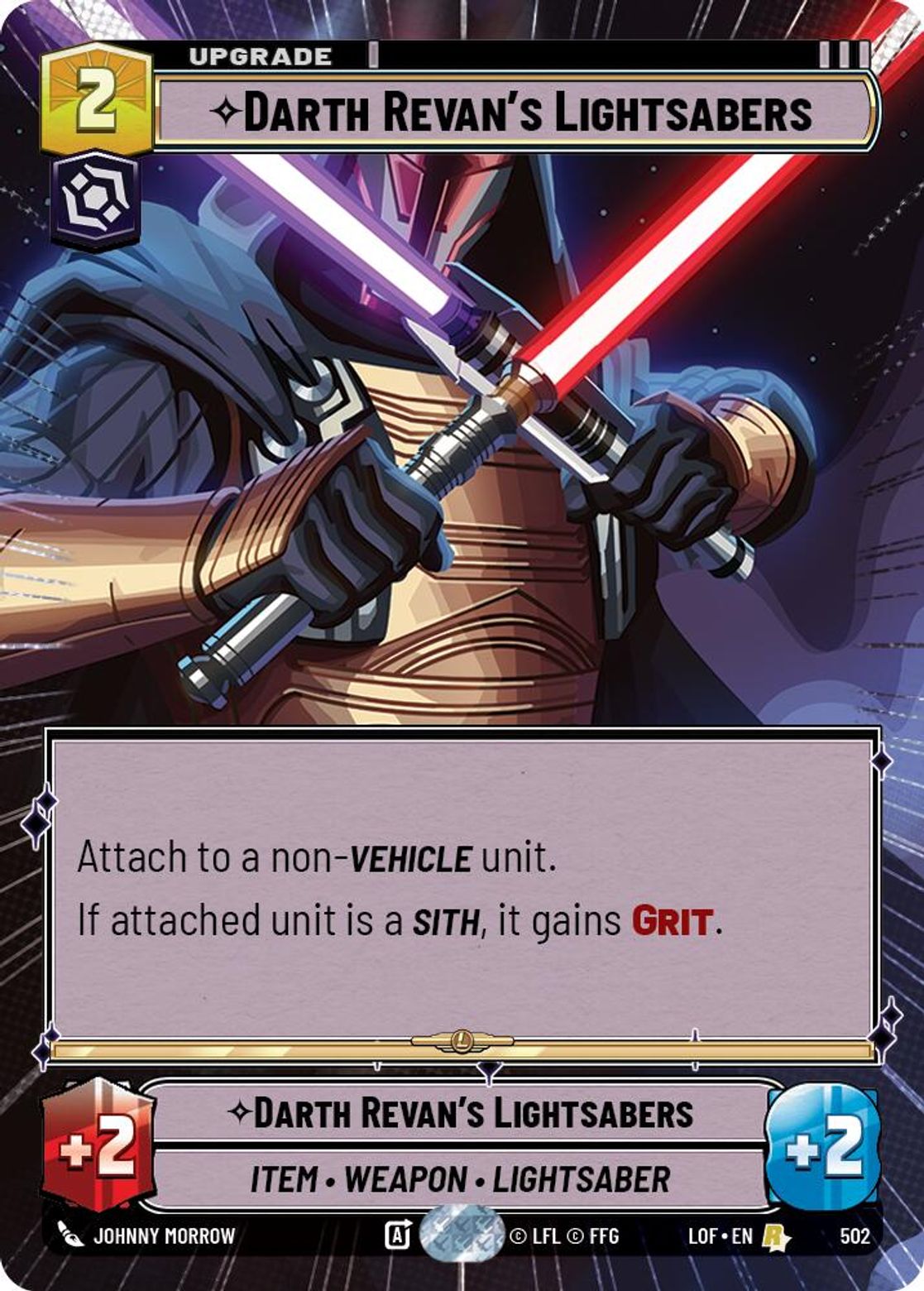 Darth Revan's Lightsabers