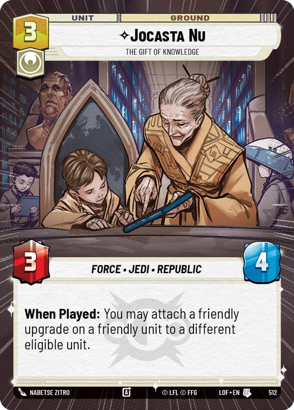 Jocasta Nu - The Gift of Knowledge